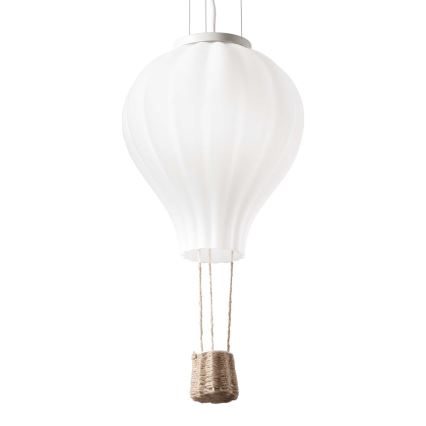 Ideal Lux - Ljuskrona med textilsladd DREAM BIG 1xE27/42W/230V diameter 42 cm