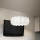 Ideal Lux - Ljuskrona på kabel OVALINO 8xE27/60W/230V Ø 55 cm vit