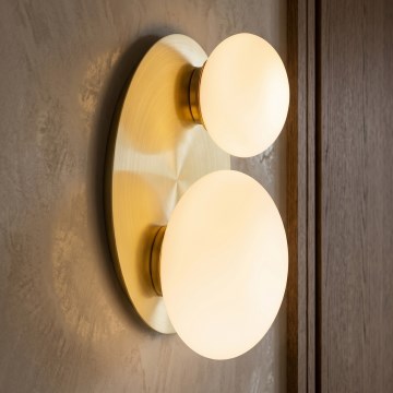 Ideal Lux - NINFEA LED-vägglampa 2xG9/3W/230V, guld