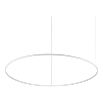 Ideal Lux - ORACLE SLIM LED-pendel på vajer, 83W, 230V, 3000K, CRI 90, Ø 150 cm, vit