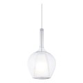 Ideal Lux - Pendel på vajer KALIQUE 1xE27/42W/230V Ø 18 cm klar