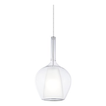 Ideal Lux - Pendel på vajer KALIQUE 1xE27/42W/230V Ø 18 cm klar