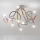 Ideal Lux - Pendelkrona MULTIFLEX 8xE14/28W/230V