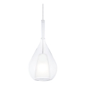 Ideal Lux - Pendellampa på kabel KALIQUE 1xE27/42W/230V Ø 18 cm klar