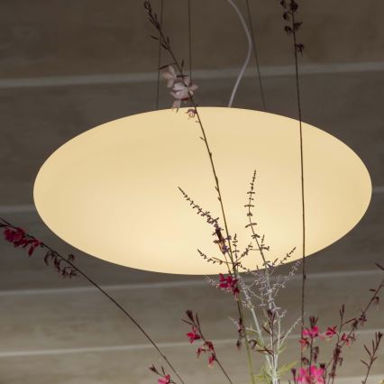 Ideal Lux - Pendellampa på kabel SMARTIES 3xE27/42W/230V Ø 42,5 cm vit