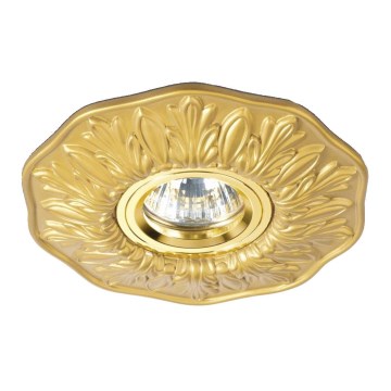 Ideal Lux - POLKA infälld takarmatur 1xGU10/50W/230V guld