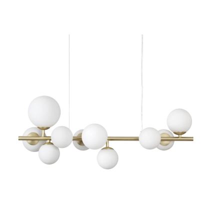 Ideal Lux - Reservlampskärm för taklampa/armatur/lampa PERLAGE Ø 12 cm vit