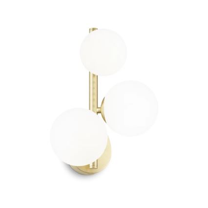 Ideal Lux - Reservlampskärm för taklampa/armatur/lampa PERLAGE Ø 12 cm vit