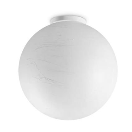 Ideal Lux - Taklampa CARTA 1xE27/25W/230V diameter 30 cm vit