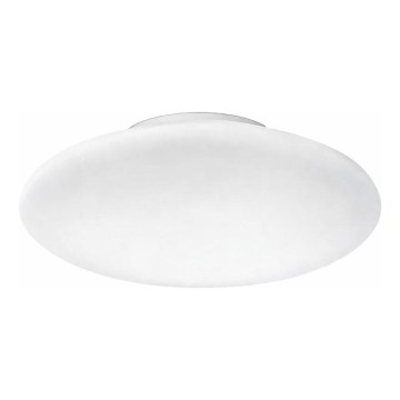 Ideal Lux - Taklampa SMARTIES 1xE27/42W/230V Ø 33 cm vit