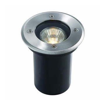 Ideal Lux - Uppfartslampa för utomhusbruk PARK 1xGU10/20W/230V IP65 matt krom