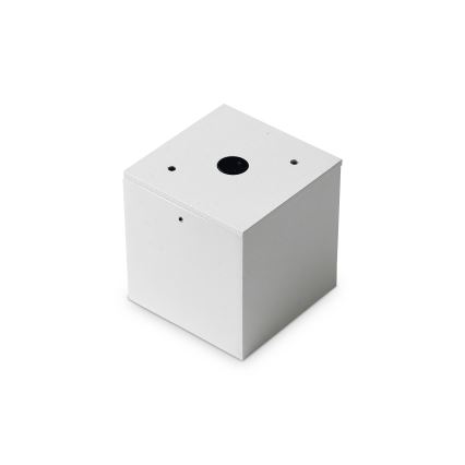 Ideal Lux - Utomhus spotlampa TECHO 1xGU10/20W/230V 15x15 cm IP54 vit