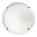 Ideal Lux - Utomhus väggarmatur POLAR 1xE27/23W/230V IP66 vit