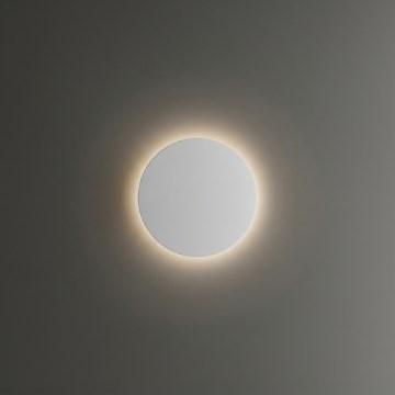 Ideal Lux - Utomhus väggarmatur PUNTO LED/9W/230V CRI 90 Ø 18 cm IP54 vit