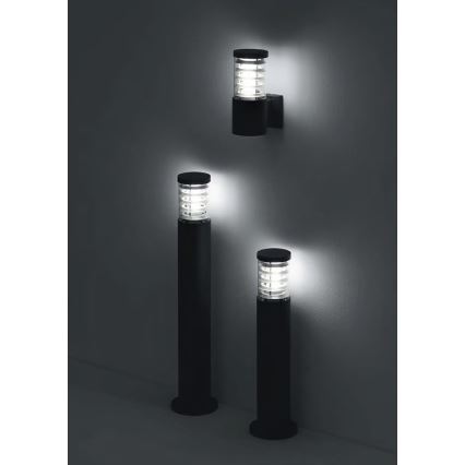 Ideal Lux - Utomhus väggarmatur TRONCO 1xE27/42W/230V IP44 svart