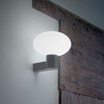 Ideal Lux - Utomhus vägglampa CLIO 1xE27/42W/230V IP44 antracit