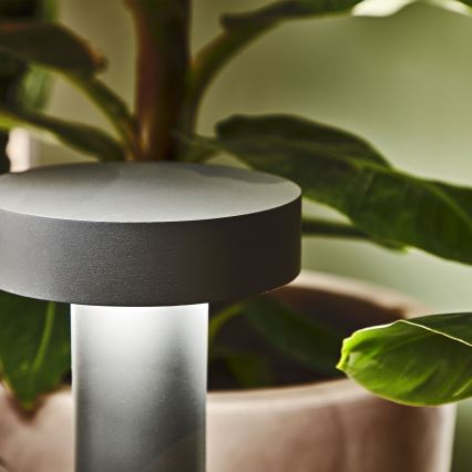 Ideal Lux - Utomhuslampa 4xG9/15W/230V 60 cm IP44 antracit