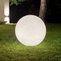 Ideal Lux - Utomhuslampa DORIS 1x E27/60W/230V Ø 78 cm IP44 grå