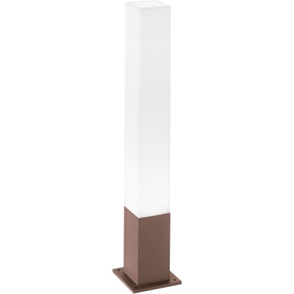 Ideal Lux - Utomhuslampa EDO OUTDOOR 1xGX53/15W/230V 79 cm IP65 brun