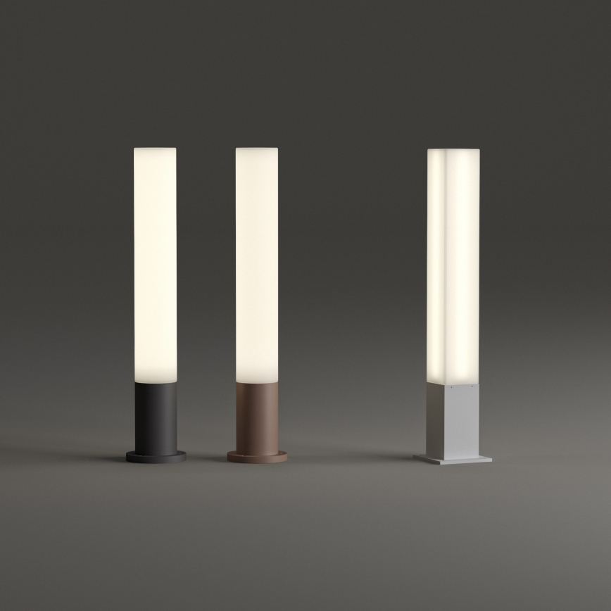 Ideal Lux - Utomhuslampa EDO OUTDOOR 1xGX53/15W/230V 79 cm IP65 brun