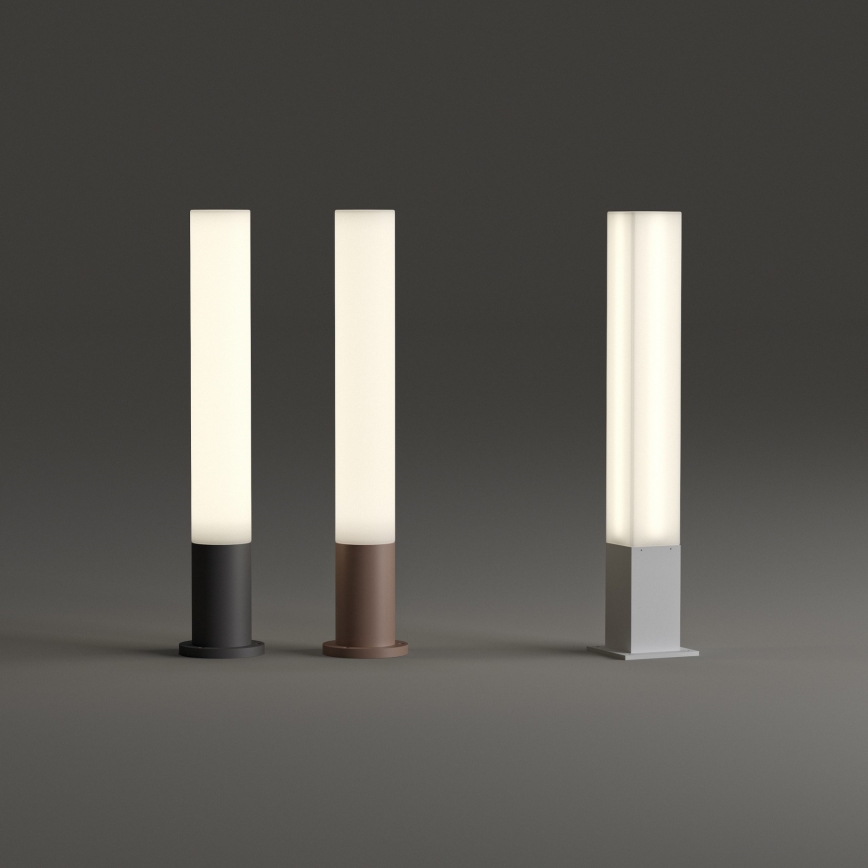 Ideal Lux - Utomhuslampa EDO OUTDOOR 1xGX53/15W/230V 80 cm IP65 brun
