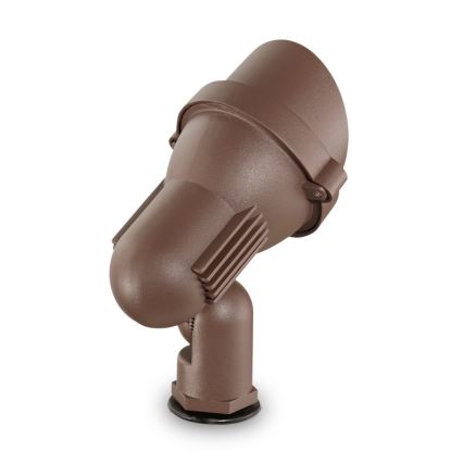Ideal Lux - Utomhuslampa TERRA 1xGU10/28W/230V IP65 brun