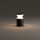 Ideal Lux - Utomhuslampa TORRE 1xE27/15W/230V 22 cm IP65 svart