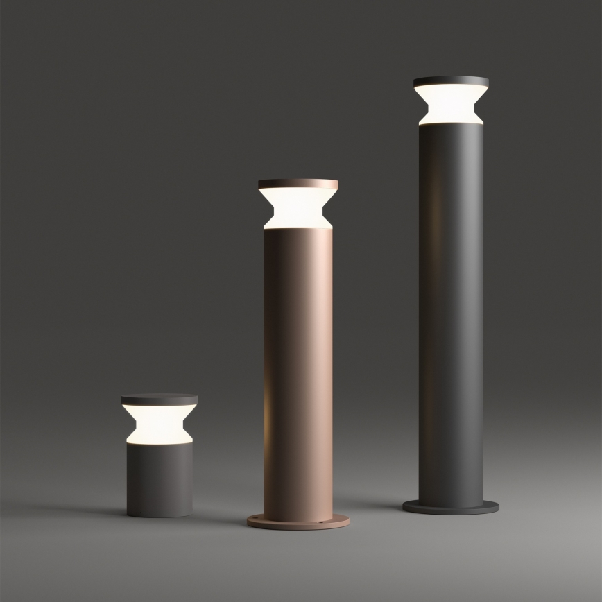 Ideal Lux - Utomhuslampa TORRE 1xE27/15W/230V 22 cm IP65 svart