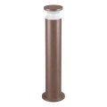 Ideal Lux - Utomhuslampa TORRE 1xE27/15W/230V 80 cm IP65 brun