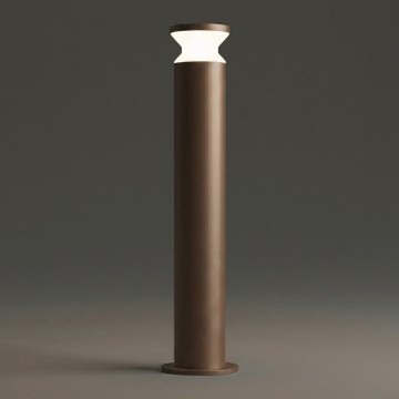 Ideal Lux - Utomhuslampa TORRE 1xE27/15W/230V 80 cm IP65 brun