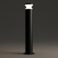 Ideal Lux - Utomhuslampa TORRE 1xE27/15W/230V 80 cm IP65 svart