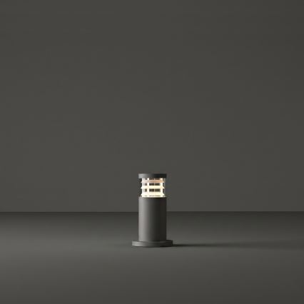 Ideal Lux - Utomhuslampa TRONCO 1xE27/42W/230V 25 cm IP65 antracit