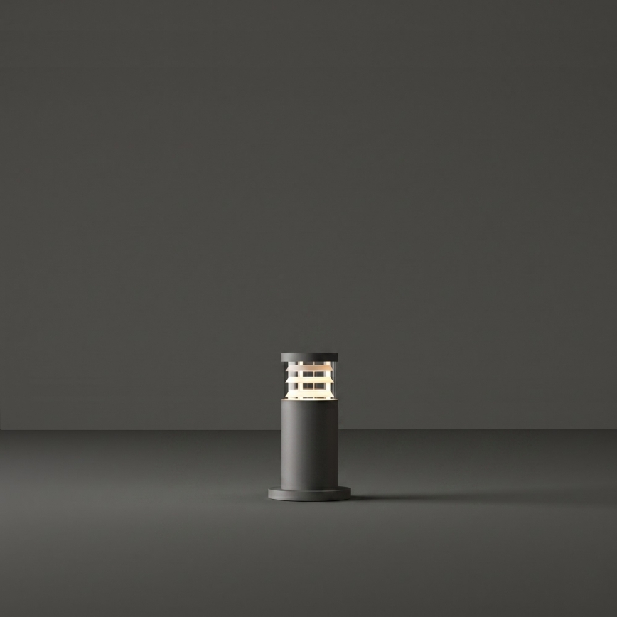 Ideal Lux - Utomhuslampa TRONCO 1xE27/42W/230V 25 cm IP65 antracit