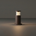 Ideal Lux - Utomhuslampa TRONCO 1xE27/42W/230V 25 cm IP65 brun