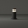 Ideal Lux - Utomhuslampa TRONCO 1xE27/42W/230V 25 cm IP65 svart