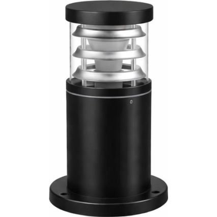 Ideal Lux - Utomhuslampa TRONCO 1xE27/42W/230V 25 cm IP65 svart
