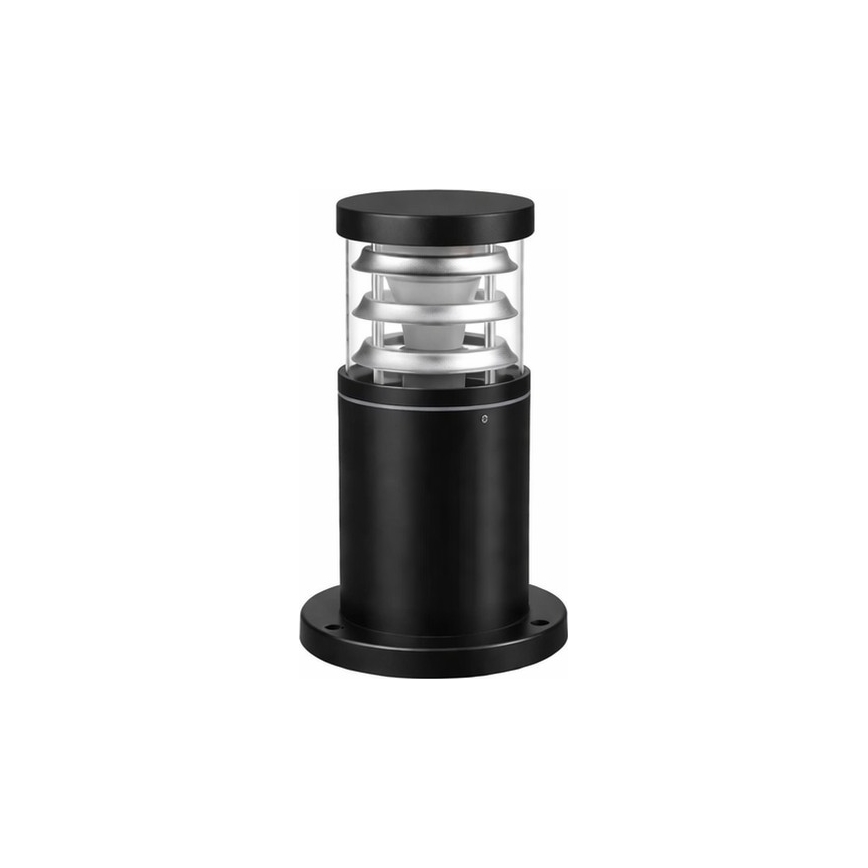 Ideal Lux - Utomhuslampa TRONCO 1xE27/42W/230V 25 cm IP65 svart