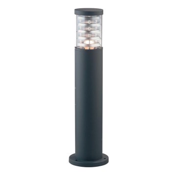Ideal Lux - Utomhuslampa TRONCO 1xE27/42W/230V 60 cm IP65 antracit