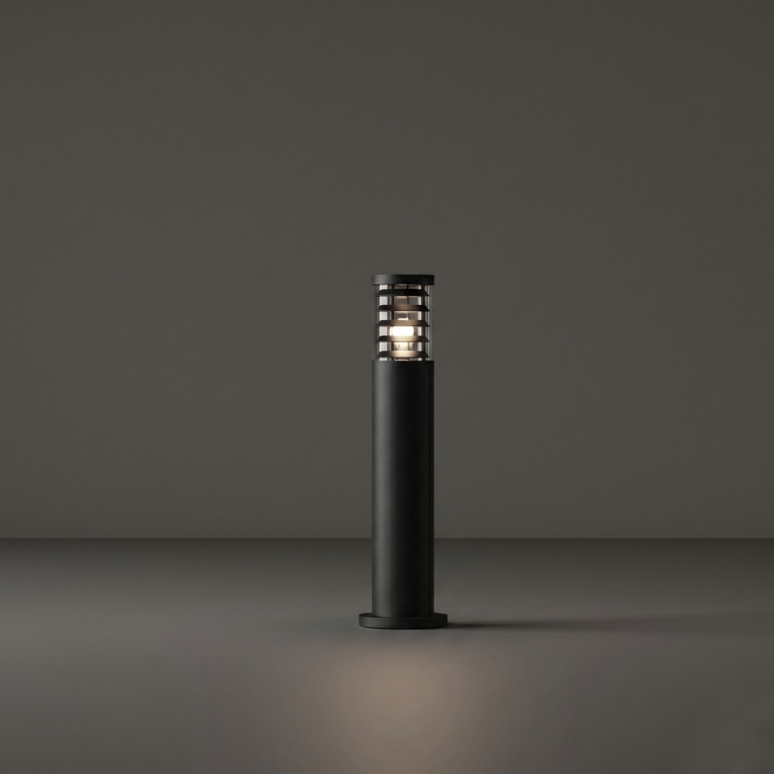 Ideal Lux - Utomhuslampa TRONCO 1xE27/42W/230V 60 cm IP65 svart