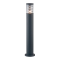 Ideal Lux - Utomhuslampa TRONCO 1xE27/42W/230V 80 cm IP65 antracit