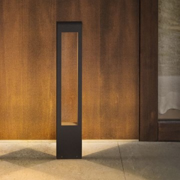 Ideal Lux - Utomhuslampa VEGA 1xG9/15W/230V 80 cm IP44 brun