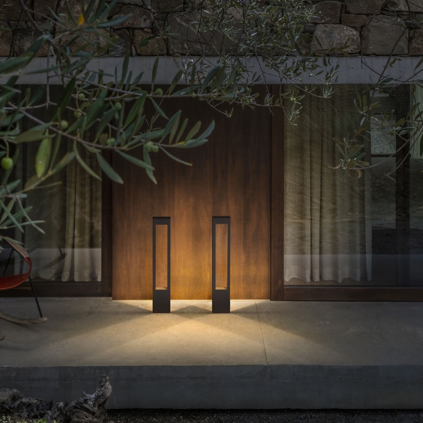 Ideal Lux - Utomhuslampa VEGA 1xG9/15W/230V 80 cm IP44 brun