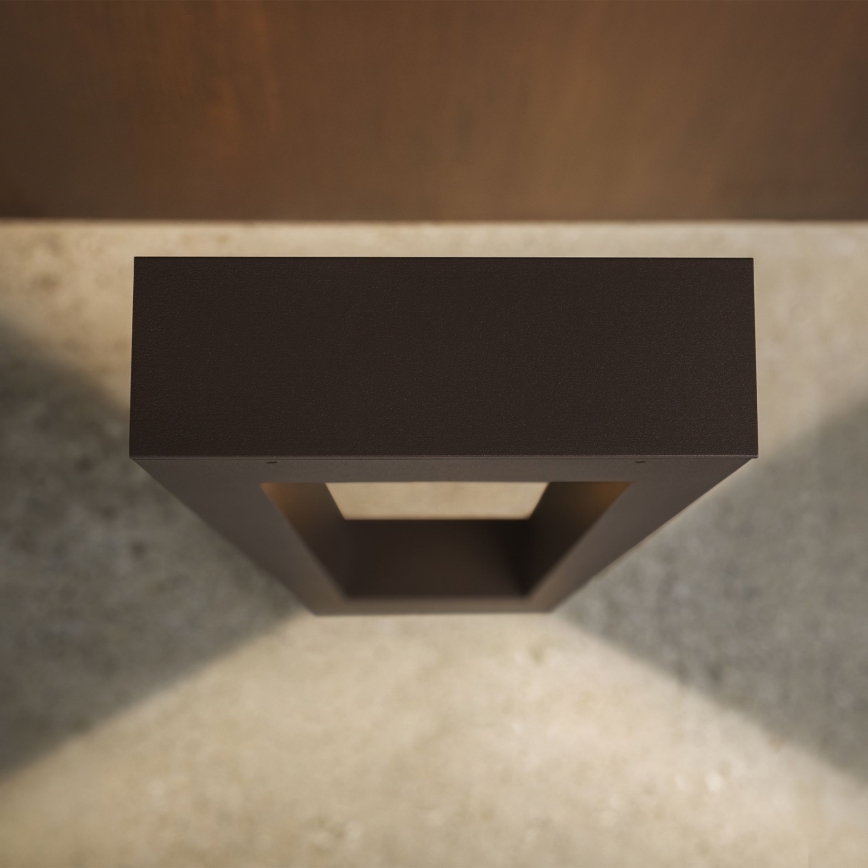 Ideal Lux - Utomhuslampa VEGA 1xG9/15W/230V 80 cm IP44 brun