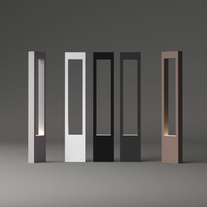 Ideal Lux - Utomhuslampa VEGA 1xG9/15W/230V 80 cm IP44 brun