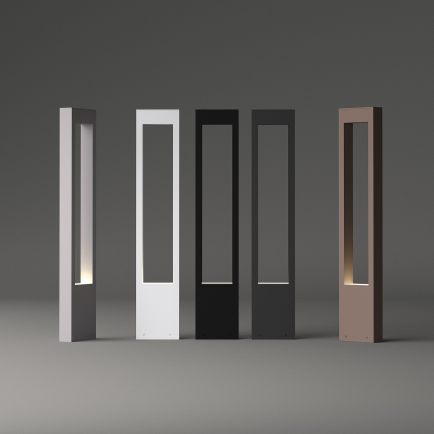 Ideal Lux - Utomhuslampa VEGA 1xG9/15W/230V 80 cm IP44 brun