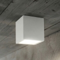 Ideal Lux - Utomhusspot TECHO 1xGU10/20W/230V 9x9 cm IP54 vit
