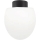 Ideal Lux - Utomhustaklampa CLIO 1xE27/42W/230V IP44 svart