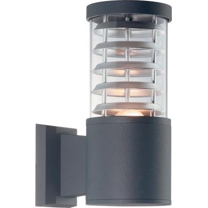 Ideal Lux - Utomhusväggarmatur TRONCO 1xE27/42W/230V IP44 antracit