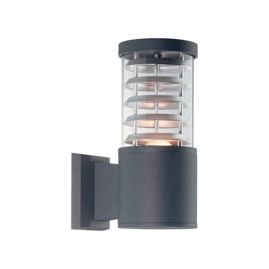 Ideal Lux - Utomhusväggarmatur TRONCO 1xE27/42W/230V IP44 antracit