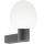 Ideal Lux - Utomhusvägglampa CLIO 1xE27/42W/230V IP44 antracit